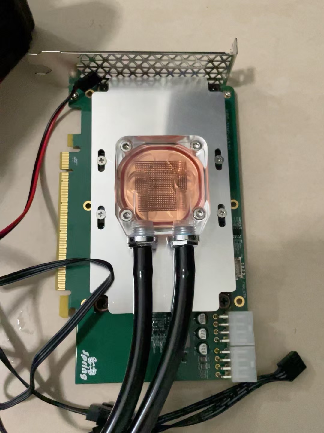 V100/A100/PG199 SXM2 全铝紫铜水冷头 - 图片 3