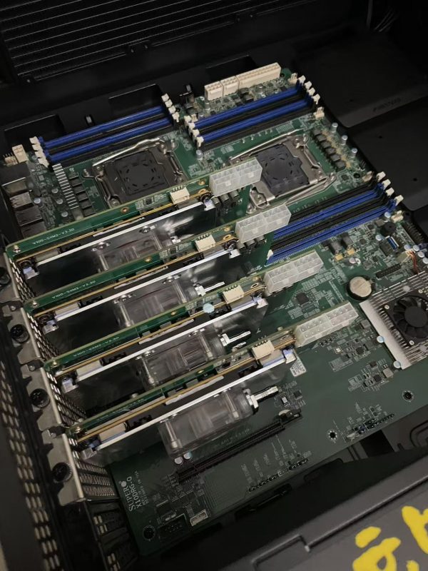 V100 4卡64G显存 DeepSeek Xeron服务器 - 图片 2