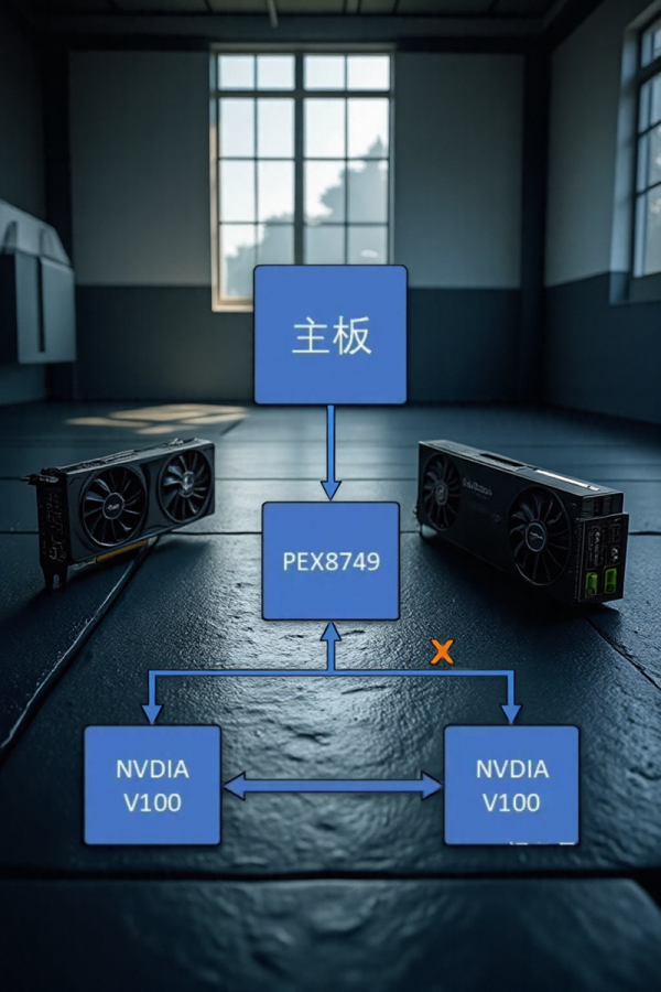 V100-sxm2-32g 300G NVlink互连 双卡 外置算力坞 - 图片 5